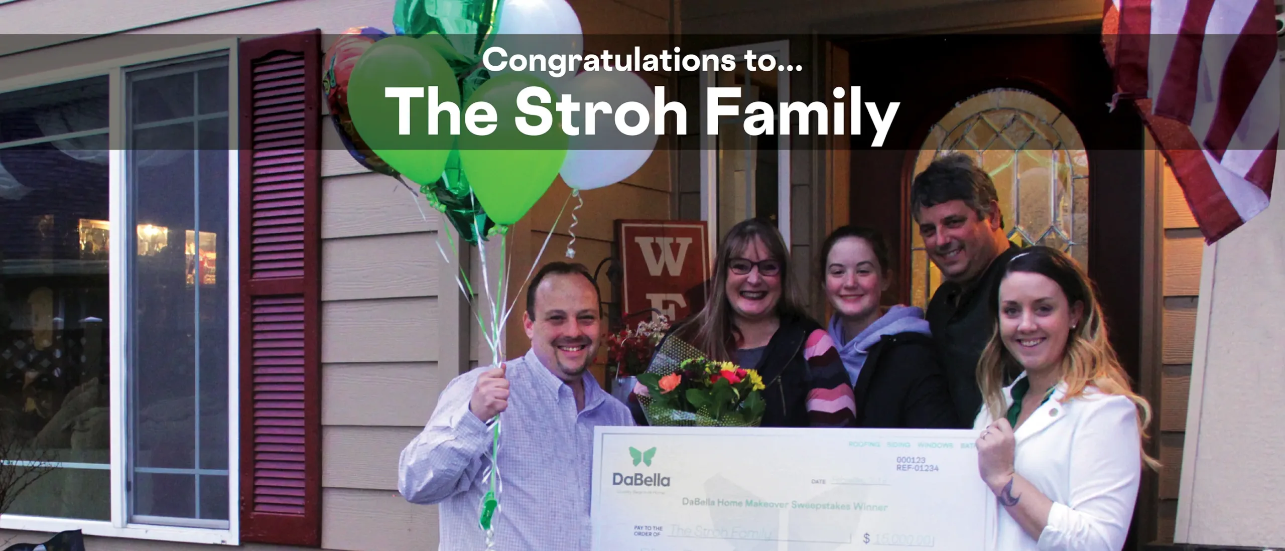 DaBella’s 2018 Home Makeover Sweepstakes Winner: The Stroh Family