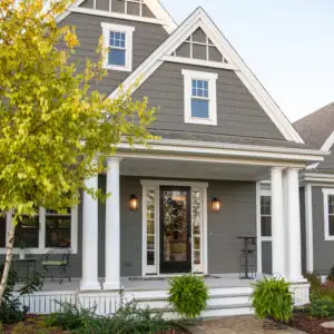 Home with James Hardie Fiber Cement siding in Minneapolis