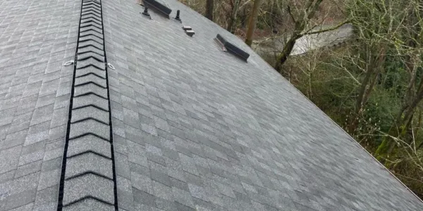 GAF Metalmark Gray Roof installed by DaBella in Tacoma, WA.