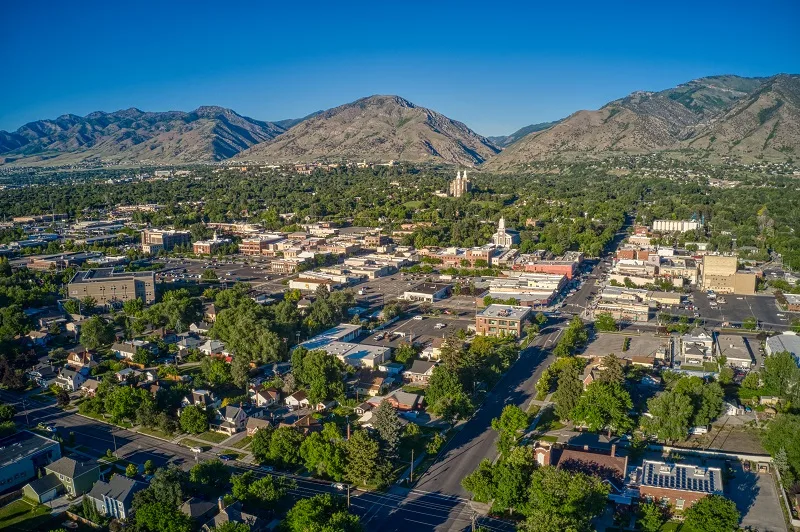 Logan, UT panorama