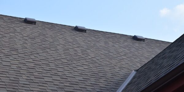 Asphalt Roof with 3 box vents