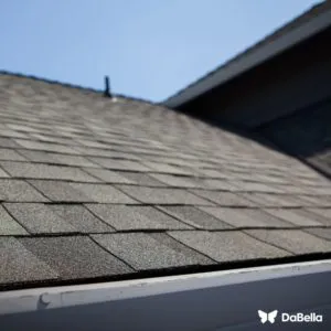 Architectural asphalt shingle roof