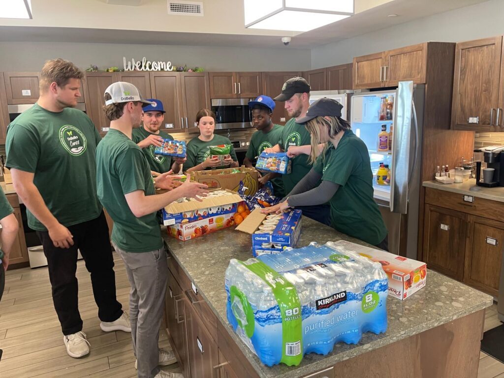 DaBella team at Ronald Mcdonald House