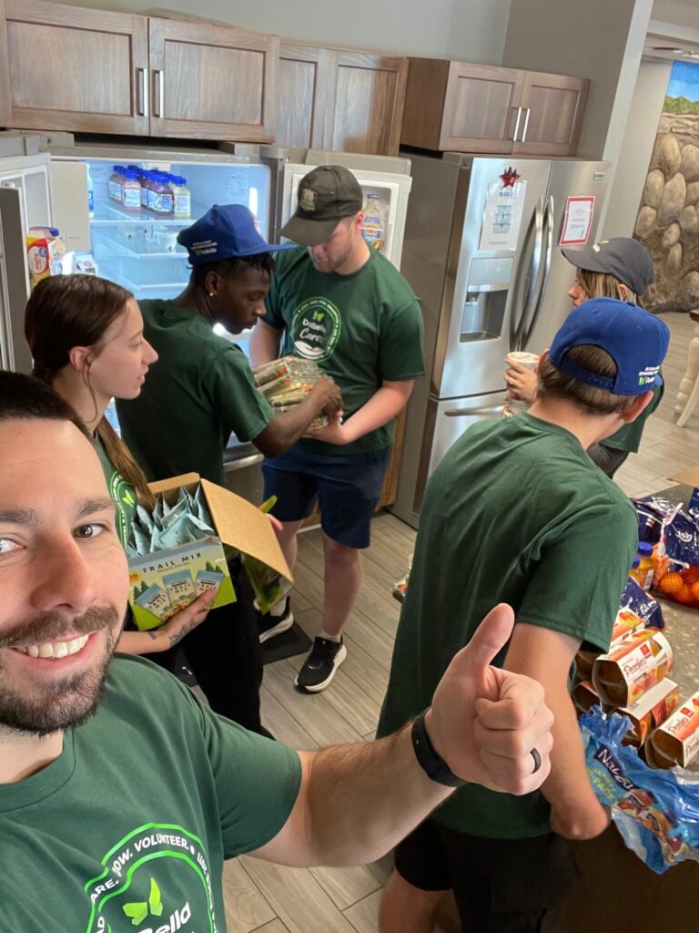 DaBella team at Ronald Mcdonald House