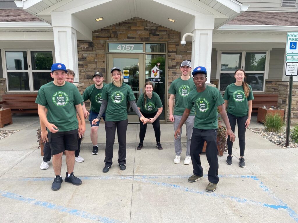 DaBella team at Ronald Mcdonald House