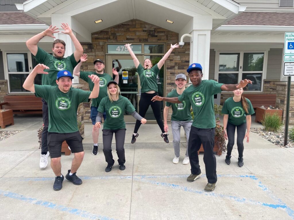 DaBella team at Ronald Mcdonald House