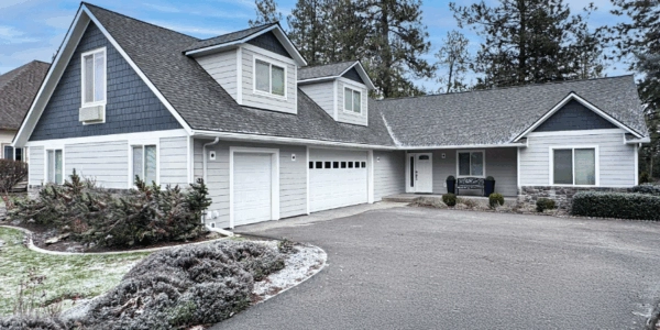 James Hardie FIber Cement siding on a home in Utah.
