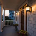 James Hardie® Hardie Lap® Siding and Trim Light Mist Siding and Arctic White Trim