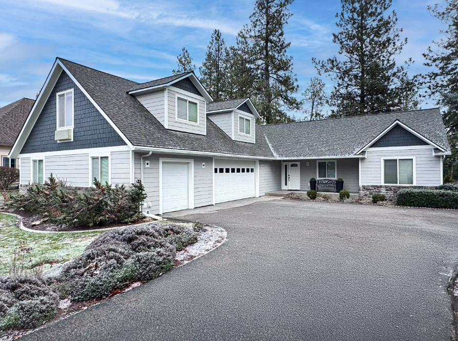 James Hardie FIber Cement siding on a home in Utah.