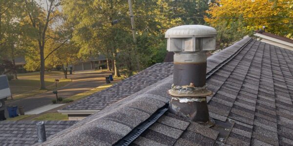 Ventilación de tejado con cumbrera