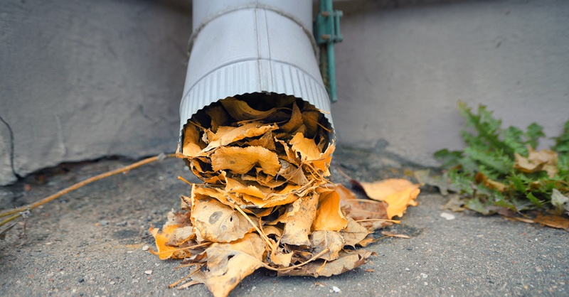How to Clean Gutter Downspouts 