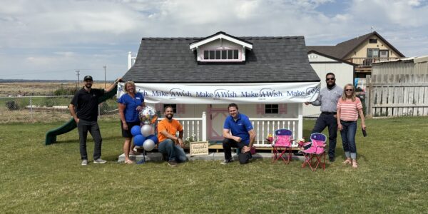 Make-A-wish x DaBella. DaBella providing free roof for playhouse